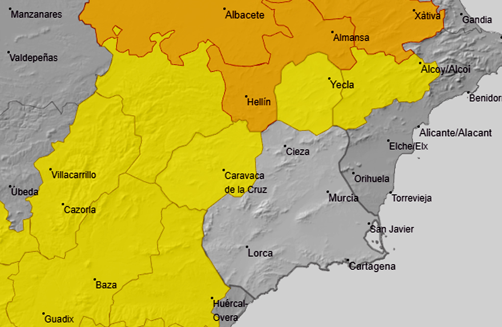 El Altiplano y el Noroeste de la Regin siguen bajo la amenaza de tormentas